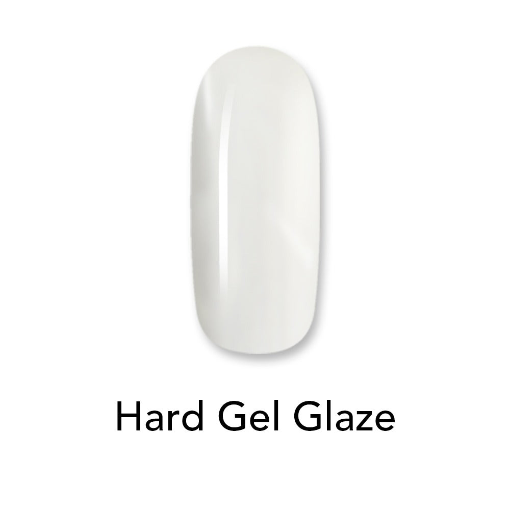 Hard gel glaze