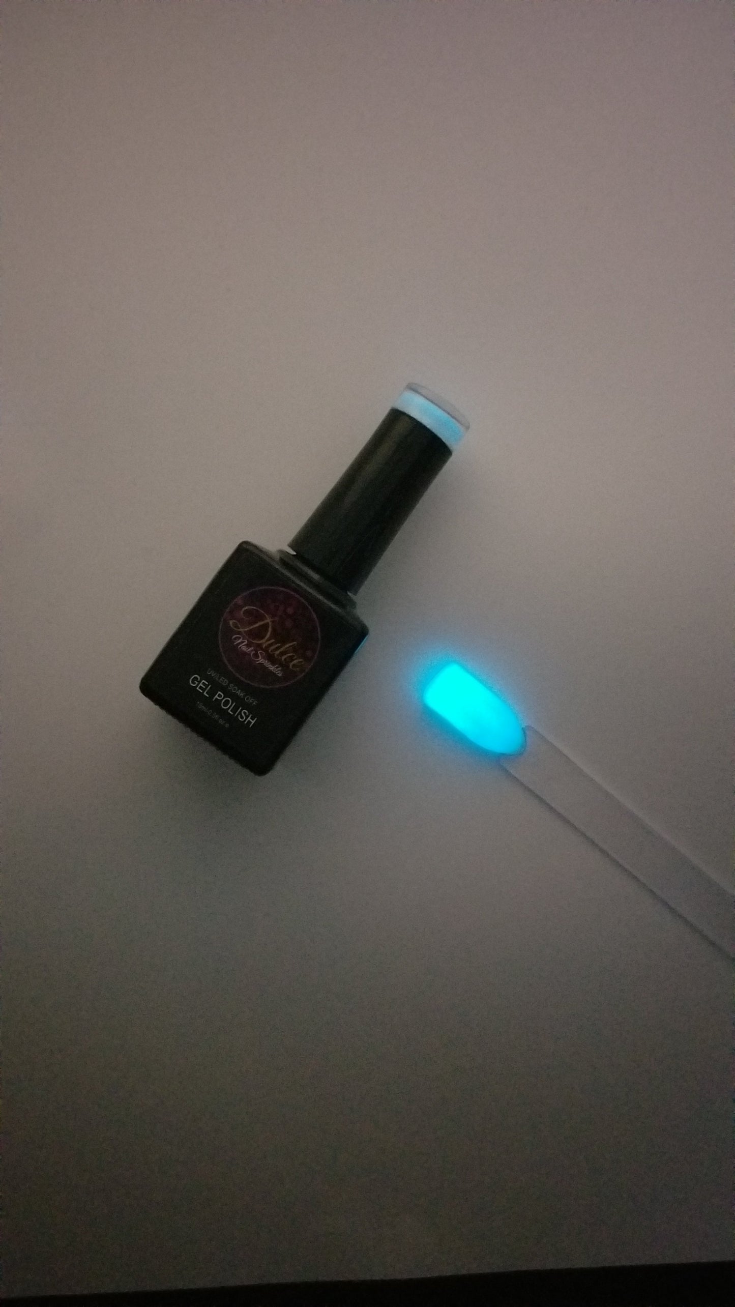 Blue glow