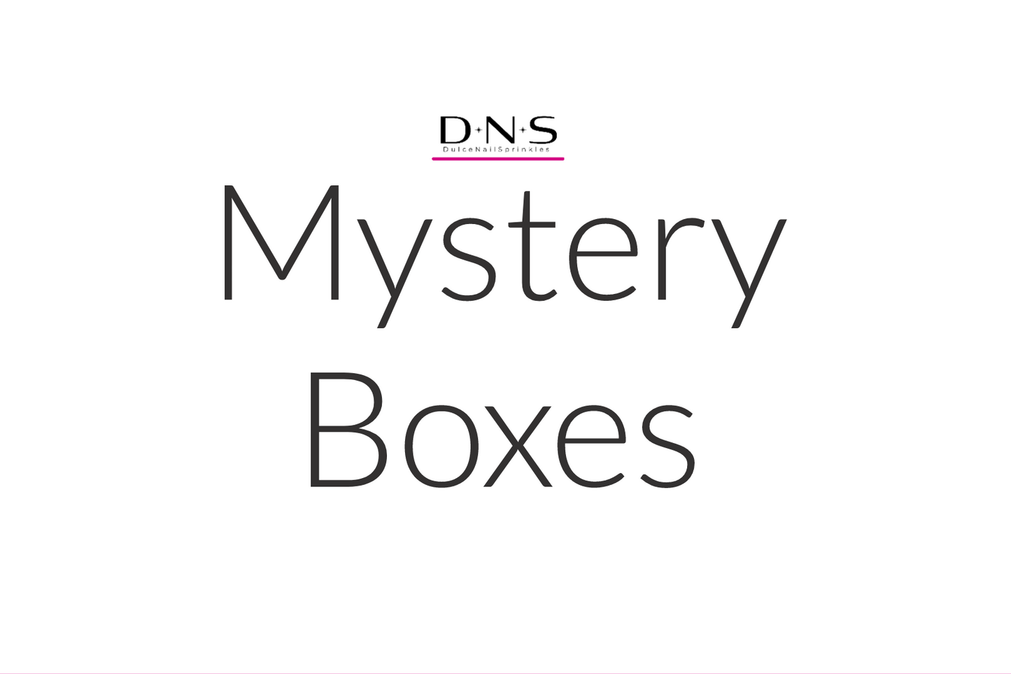 Mystery boxes