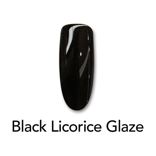 Glaseado de regaliz negro