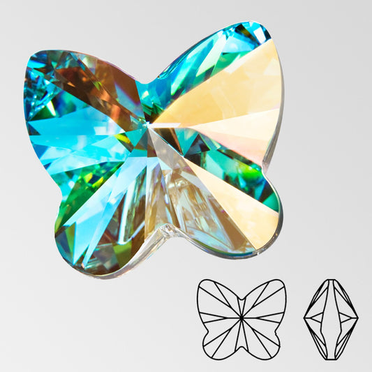 PRECIOSA MC Butterfly 5mm AB