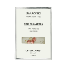 SWAROVSKI TINY TREASURES NAIL PIERCING Crystal ROSE PEACH
