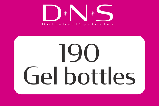 190 gel bottles